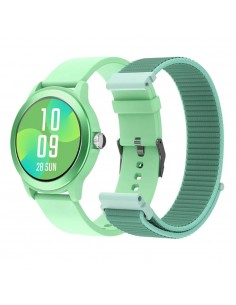 Smartwatch spc smartee duo vivo 1.27 pulgadas verde + correa
