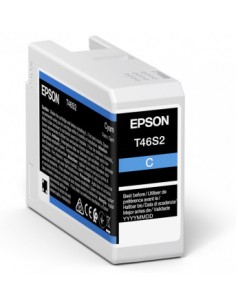 Cartucho tinta epson cyan t46s2 ultrachrome pro 10 ink 25ml sc - p700