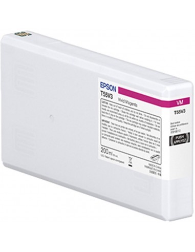 Cartucho tinta epson t55w3 magenta