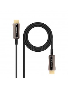 Cable hdmi 8k nanocable 10m - macho - macho fibra optica