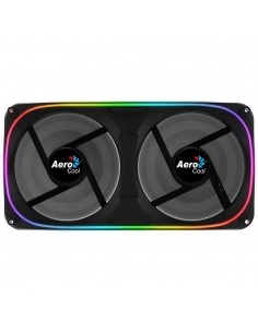 Ventilador de caja dual aerocool astro argb 2x 120mm