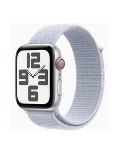 Smartwatch apple watch se gps + cell 44mm silver aluminium blue sport loop