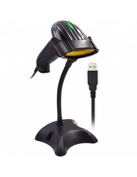 Lector codigo de barras ewent ew3400 1d laser usb