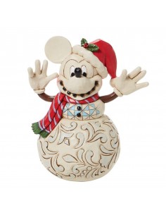 Figura enesco disney muÃ±eco de nieve mickey navideÃ±o