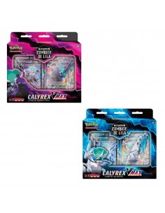 Juego de cartas pokemon tcg barajas de combate calyrex vmax 6 unidades inglÃ©s