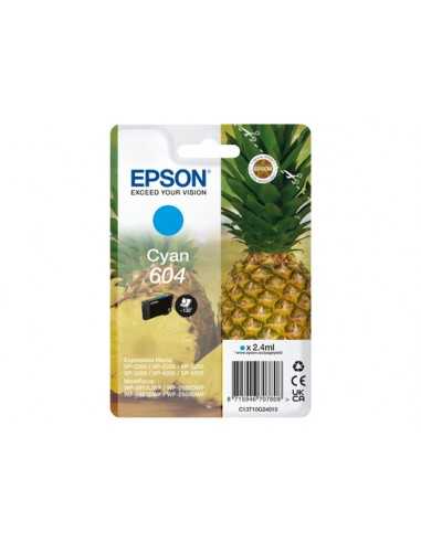 Cartucho epson 604 cian c13t10g24010 xp2200 wf - 2910 piÃ±a