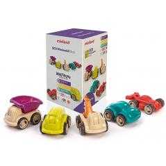 Juego miniland set de 5 minimobiles fabricados en material eco friendly 150x210x150 mm - Imagen 1