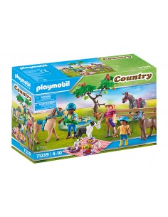 Playmobil country - excursion picnic con caballos
