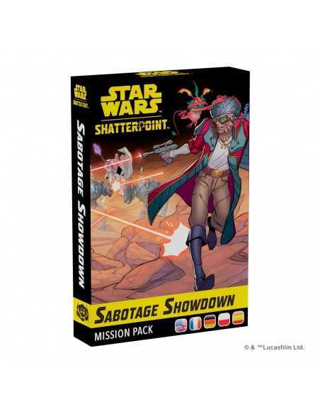 Juego de mesa star wars shatterpoint sabotage showdown mission pack edad recomendada 14 aÃ±os