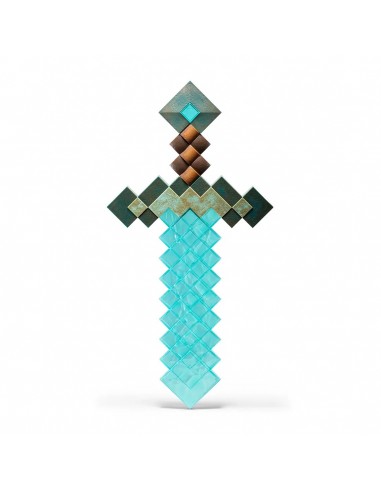 RÃ©plica the noble collection minecraft espada de diamante