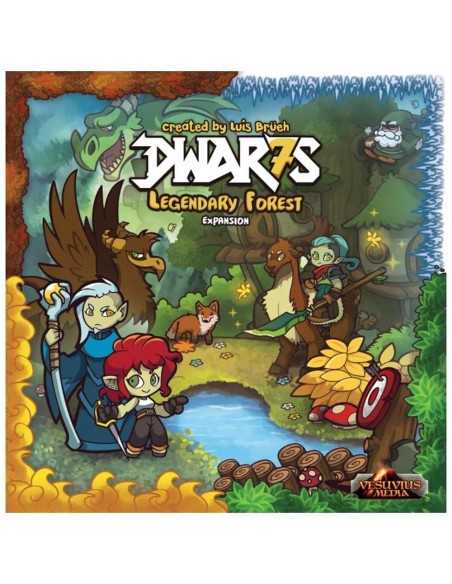 Juego de mesa dwar7s bosque legendario expansion edad recomendada 13 aÃ±os idioma ingles