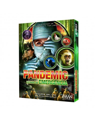 Juego de mesa pandemic estado de emergencia edad recomendada 8 aÃ±os