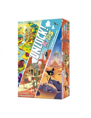 Juego de mesa unlock! kids stories from the past edad recomendada 6 aÃ±os