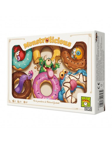 Juego de mesa monstrolicious edad recomendada 8 aÃ±os