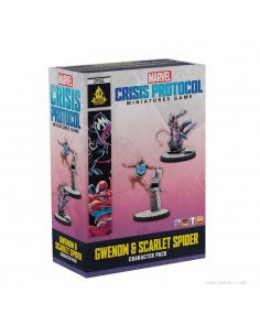 Juego de mesa marvel crisis protocol gwenom & scarlet spider edad recomendada 14 aÃ±os