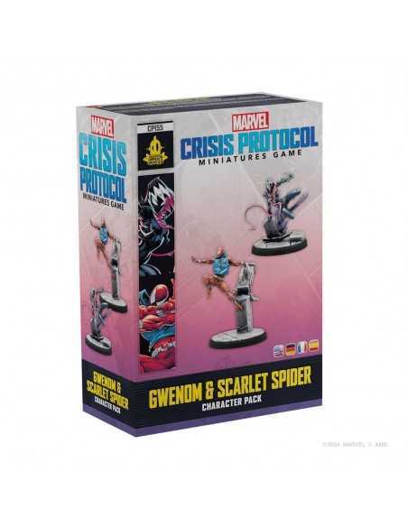 Juego de mesa marvel crisis protocol gwenom & scarlet spider edad recomendada 14 aÃ±os