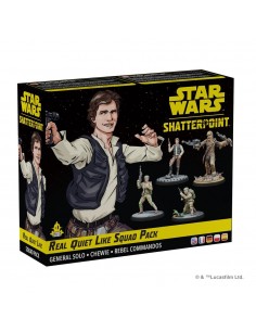 Juego de mesa star wars shatterpoint real quiet like squad pack edad recomendada 14 aÃ±os