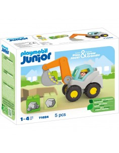 Playmobil junior pala excavadora