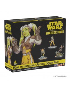 Juego de mesa star war shatterpoint make the impossible possible squad pack edad recomendada 14 aÃ±os