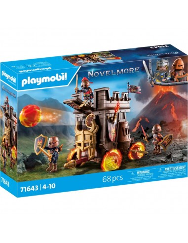 Playmobil carro de combate con caÃ±ón de fuego