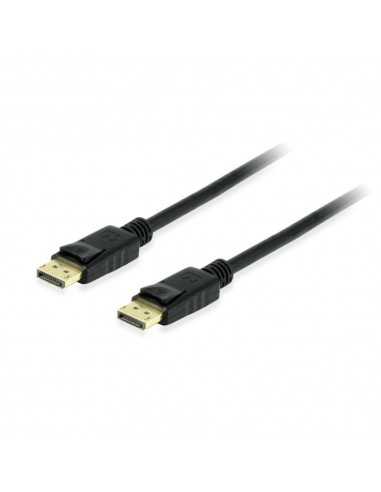 Cable displayport 8k equip 1m - macho - macho - negro