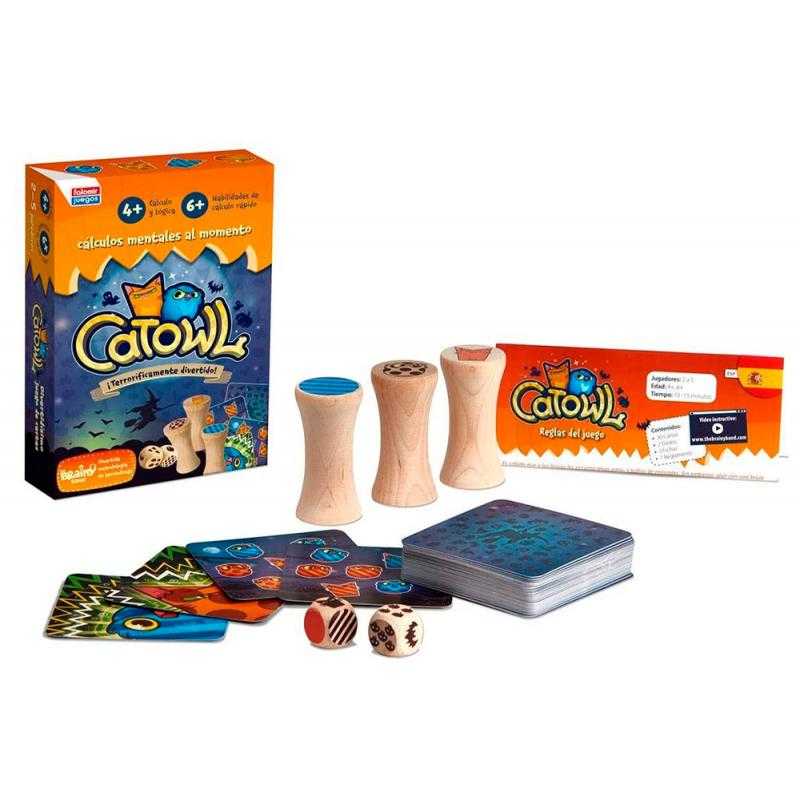 Juego educativo falomir catowl calculos mentales al momento - Imagen 1