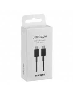 Cable samsung original ep - dx310jbegeu usb tipo c - usb tipo c negro 1.8m
