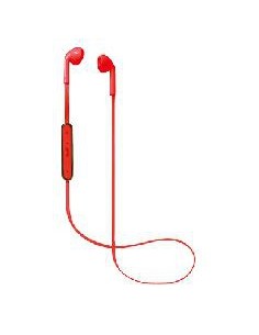 Auriculares bluetooth de boton nevir rojo