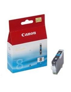 Cartucho tinta canon cli8c cian pixma 8ml 4200 - 5200 - 6600 - mp500 - 800