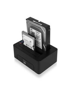 Estacion de acoplamiento ewent para unidad de disco duro y de estado solido sata 2.5 pulgadas y 3.5 pulgadas - usb 3.0