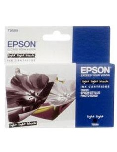 Cartucho tinta epson t059940 r2400 negro claro pigmentado