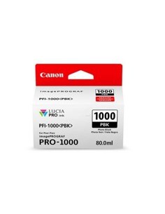 Cartucho canon pfi - 1000 pbk foto negro pro - 1000