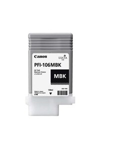Cartucho canon pfi - 106mbk negro mate ipf6400se - ipf6300s - ipf6400s - ipf6300 - ipf6350 - ipf6400 - ipf6450