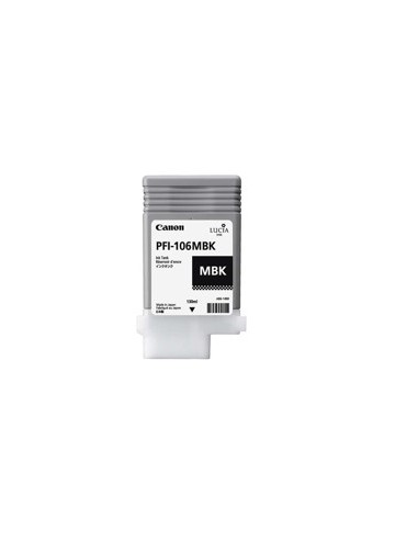 Cartucho canon pfi - 106mbk negro mate ipf6400se - ipf6300s - ipf6400s - ipf6300 - ipf6350 - ipf6400 - ipf6450