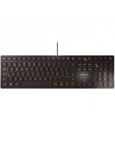 Teclado cherry kc 6000 slim ultraplano negro