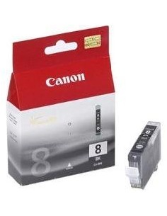 Cartucho tinta canon cli 8bk negro 13ml pixma 4200 - 5200 - mp500 - 800