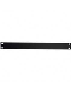 Panel solido wp 1u metalico negro