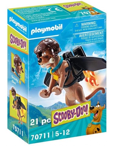 Playmobil scooby - doo! figura coleccionable piloto