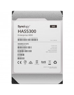Disco duro interno hdd synology has5300 - 8t 8tb 3.5 pulgadas 256mb 7200rpm sas 12gb - s