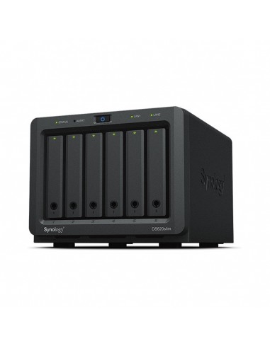Servidor nas synology ds620slim 6bay 2.5 pulgadas 2.0ghz dc ext2x gbe 2 x usb 3.0