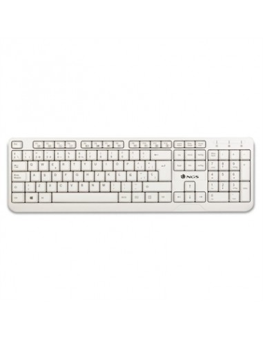 Teclado con cable ngs spike usb