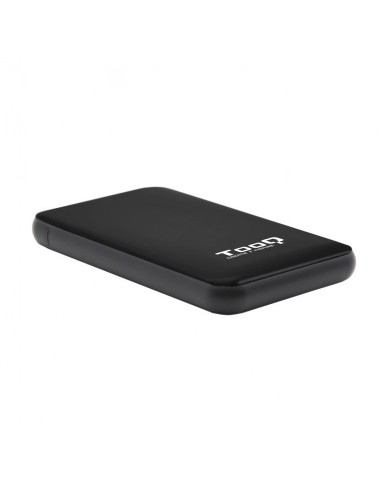 Caja externa tooq tqe - 2528b 2.5 pulgadas 9.5mm sata 3 usb 3.1 negra