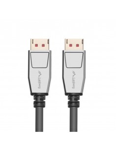 Cable displayport lanberg 1m - macho - macho - negro