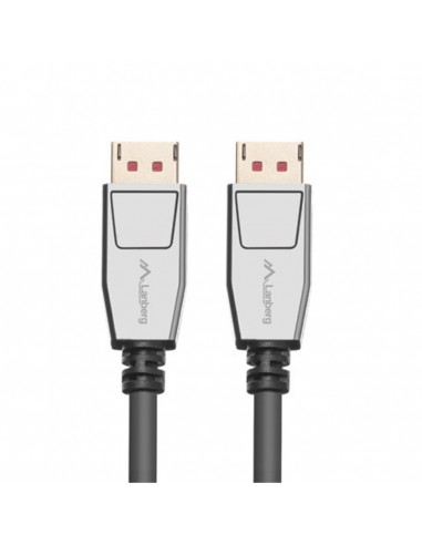 Cable displayport lanberg 1m - macho - macho - negro