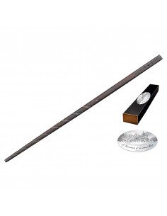 Replica the noble collection harry potter varita de profesora sybil trelawney con caja y placa de identificacion