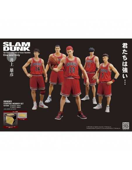 Set 5 figuras good smile company slam dunk shohoku starting member