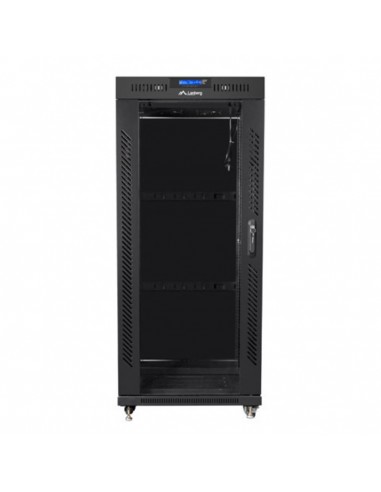 Armario lanberg rack 19 pulgadas 22u 800x1000 negro