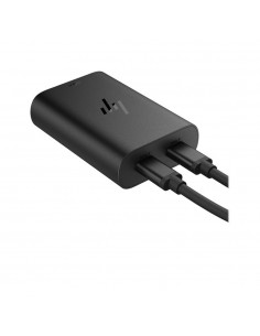 Cargador hp de portátil usb - c 65w dos puertos usb - c