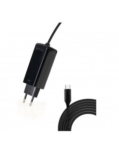 Cargador de pared tooq tqlc - usbcgan45pd - c 45w usb tipo c negro
