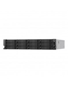Servidor nas qnap ts - h1277axu - rp - r7 - 32g 12 bahias 2u rack 32gb gigabit ethernet